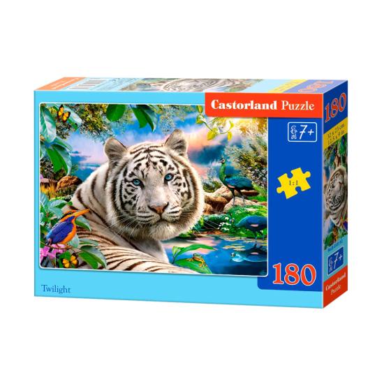Castorland Tiger im Zwielicht Puzzle 180 Teile
