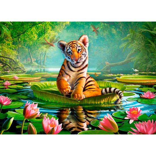 Castorland Tigerlilie 300-teiliges Puzzle