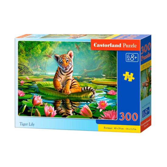 Castorland Tigerlilie 300-teiliges Puzzle