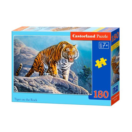 Castorland Tiger on the Rocks Puzzle 180 Teile