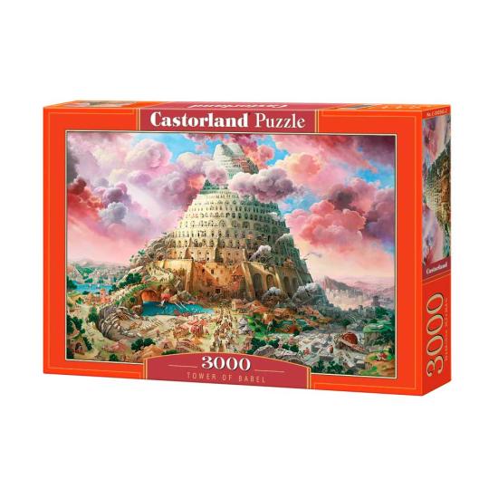 Castorland Turmbau zu Babel Puzzle 3000 Teile Castorland Turmbau zu Babel Puzzle 3000 Teile