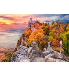 Puzzle Castorland Guaita-Turm, San Marino 1000 Teile