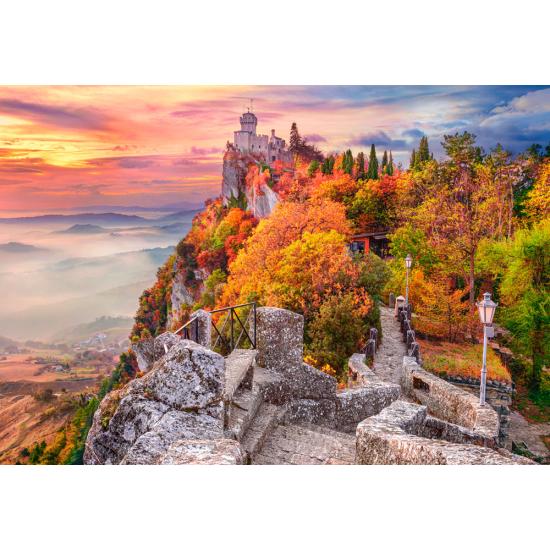 Puzzle Castorland Guaita-Turm, San Marino 1000 Teile