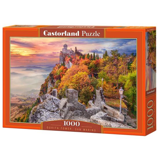 Puzzle Castorland Guaita-Turm, San Marino 1000 Teile