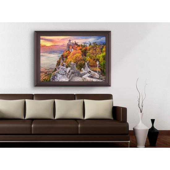 Puzzle Castorland Guaita-Turm, San Marino 1000 Teile