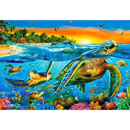 Castorland Wasserschildkröten-Puzzle 1000 Teile