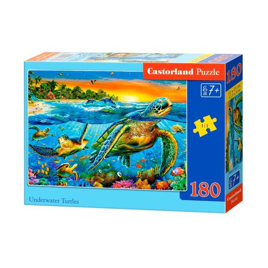 Castorland Turtles Unterwasserpuzzle 180 Teile