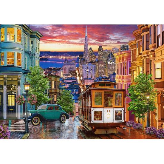 Castorland San Francisco Straßenbahn-Puzzle 500 Teile