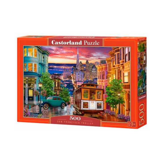 Castorland San Francisco Straßenbahn-Puzzle 500 Teile