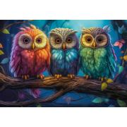Puzzle Castorland Drei Kleine Eulen 1000 Teile