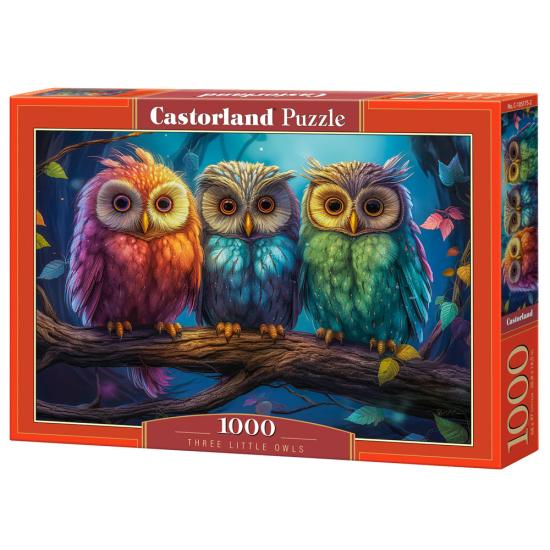 Puzzle Castorland Drei Kleine Eulen 1000 Teile