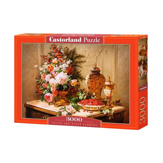 Castorland Tulpen und andere Blumen Puzzle mit 3000 Teilen