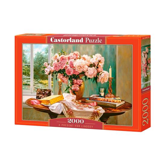 Castorland Puzzle Ein Geschenk für Lindsey 2000 Teile