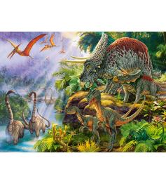 Castorland Valley of the Dinosaurs Puzzle mit 200 Teilen