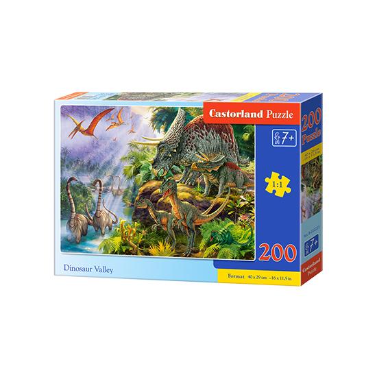 Castorland Valley of the Dinosaurs Puzzle mit 200 Teilen