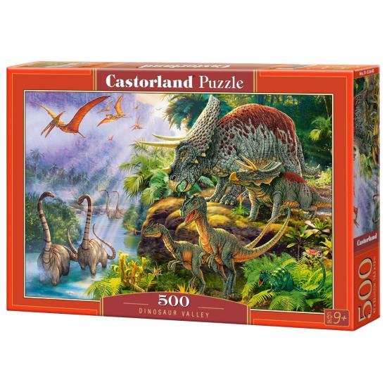 Castorland Tal der Dinosaurier Puzzle 500 Teile