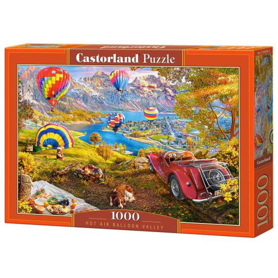 Puzzle Castorland Heißluftballontal 1000 Teile