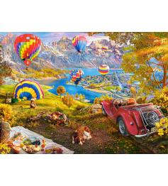 Puzzle Castorland Heißluftballontal 300 Teile