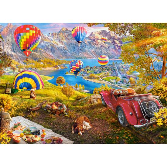 Puzzle Castorland Heißluftballontal 300 Teile
