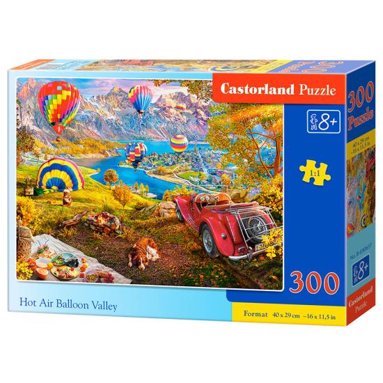 Puzzle Castorland Heißluftballontal 300 Teile