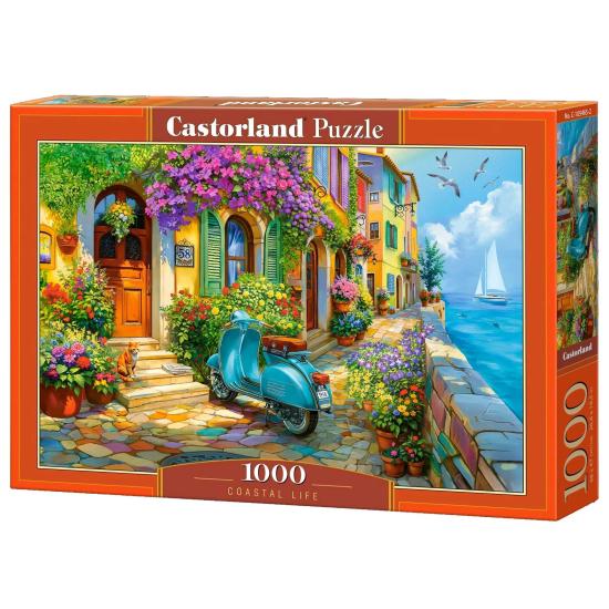 Puzzle Castorland Küstenleben1000 Teile