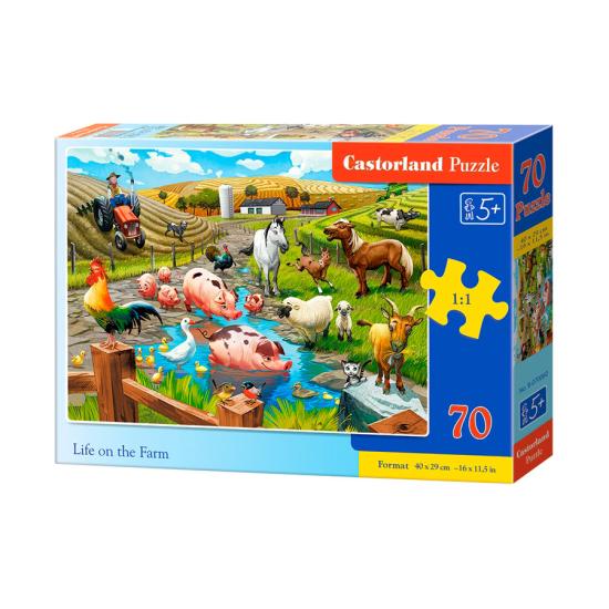 Castorland Farm Life Puzzle 70 Teile