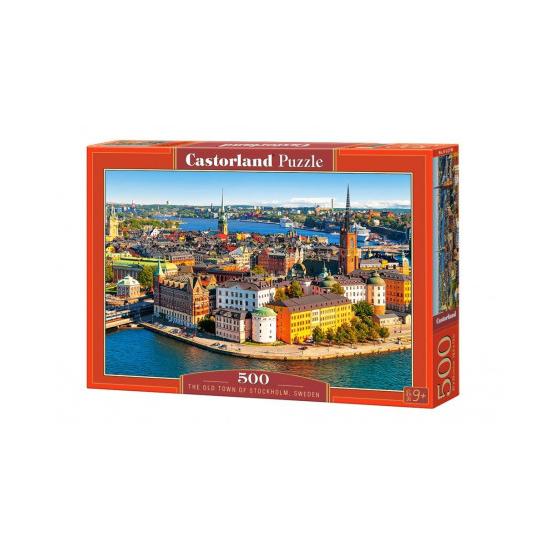 Castorland Altstadt Stockholm, Schweden 500-teiliges Puzzle