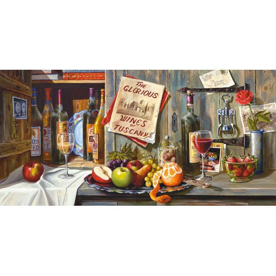 Castorland Vintage Italienische Weine und Schätze Puzzle mit 400