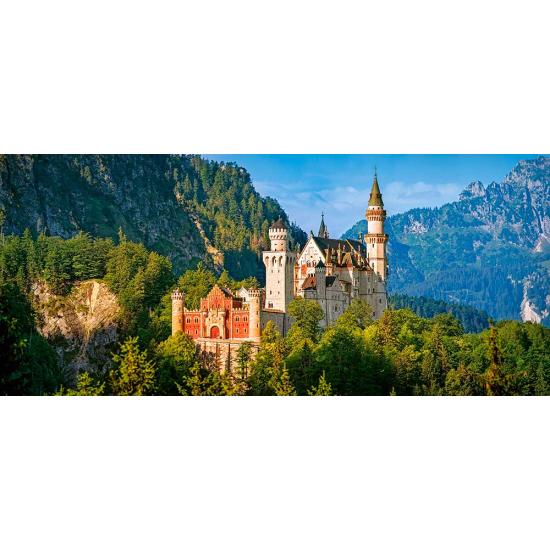 Castorland-Puzzle mit Blick auf Schloss Neuschwanstein, 600 Teil