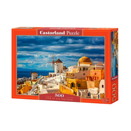 Castorland-Ansicht von Oia Santorini 500-teiliges Puzzle