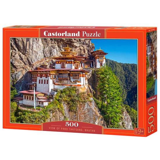 Castorland-Ansicht von Paro Taktsang, Bhutan 500-teiliges Puzzle