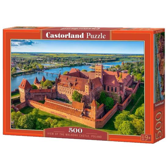 Puzzle Castorland Blick auf die Marienburg, Polen 500 Teile