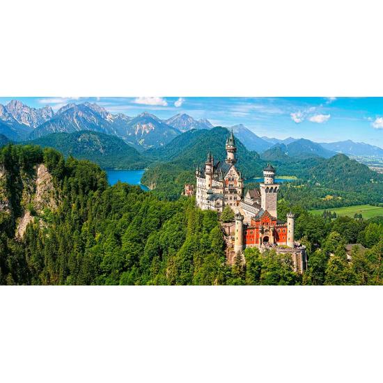 Puzzle Castorland Blick auf Schloss Neuschwanstein aus dem Jahr