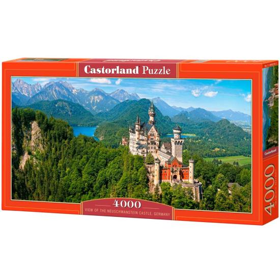 Puzzle Castorland Blick auf Schloss Neuschwanstein aus dem Jahr