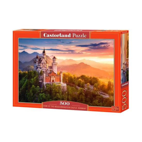 Castorland-Blick auf Schloss Neuschwanstein Puzzle 500 Teile