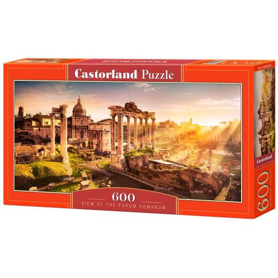 Castorland-Puzzle mit Blick auf das Forum Romanum, 600 Teile