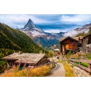 Puzzle Castorland Blick Auf Das Matterhorn, Schweiz 1500 Teile