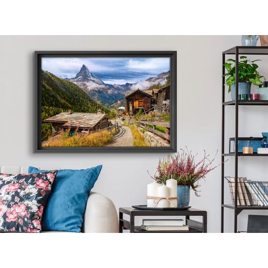 Puzzle Castorland Blick Auf Das Matterhorn, Schweiz 1500 Teile