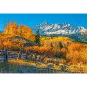 Puzzle Castorland Blick Auf Den Wilson Peak Im Herbst, USA 1000