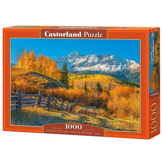 Puzzle Castorland Blick Auf Den Wilson Peak Im Herbst, USA 1000