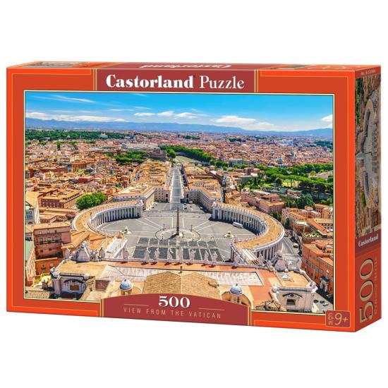 Puzzle Castorland Blick Aus Dem Vatikan 500 Teile
