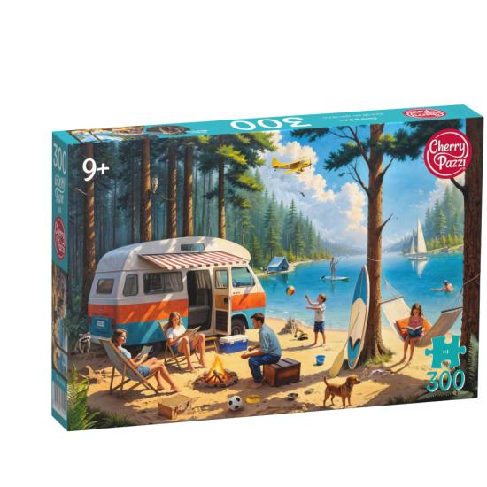Puzzle Cherry Pazzi Camp und Ruhe XXL 300 Teile
