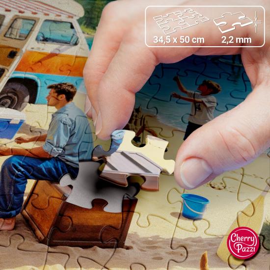 Puzzle Cherry Pazzi Camp und Ruhe XXL 300 Teile