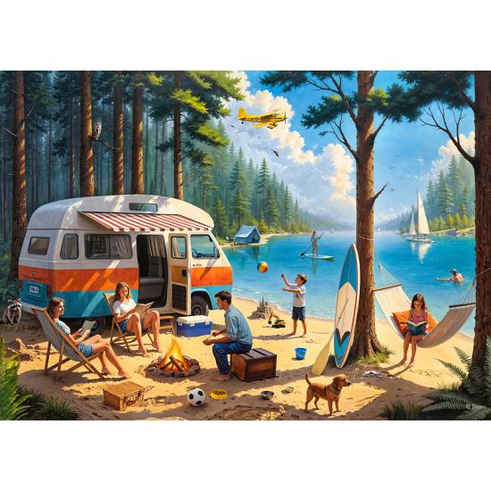 Puzzle Cherry Pazzi Camp und Ruhe XXL 300 Teile