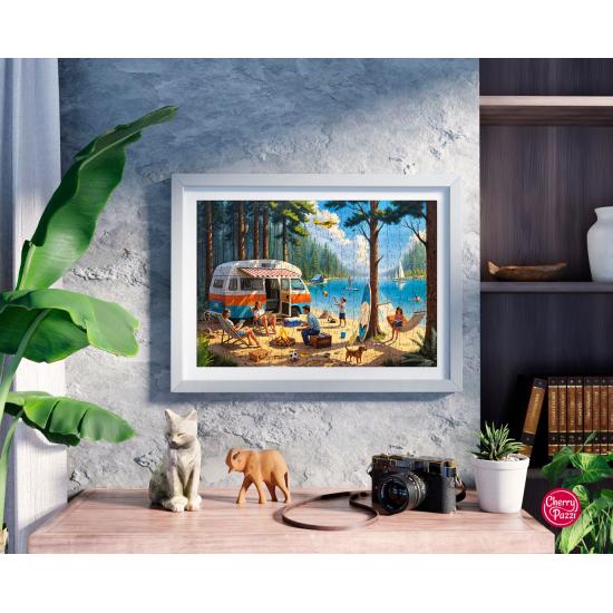Puzzle Cherry Pazzi Camp und Ruhe XXL 300 Teile