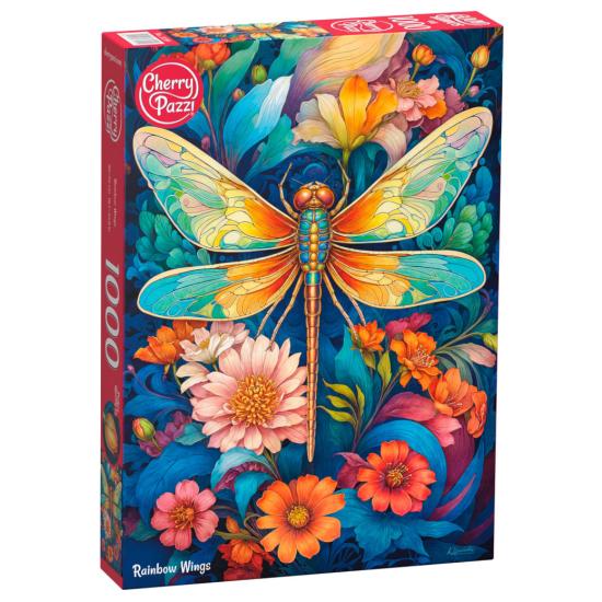 Puzzle Cherry Pazzi Regenbogenflügel 1000 Teile