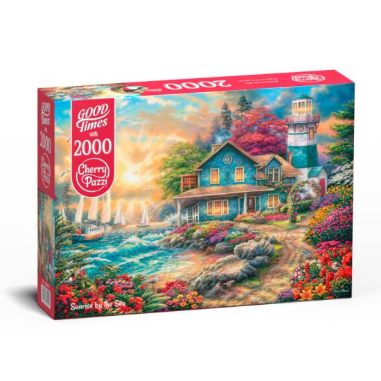 Cherry Pazzi Sonnenaufgang am Meer Puzzle 2000 Teile