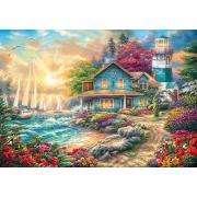 Cherry Pazzi Sonnenaufgang am Meer Puzzle 2000 Teile