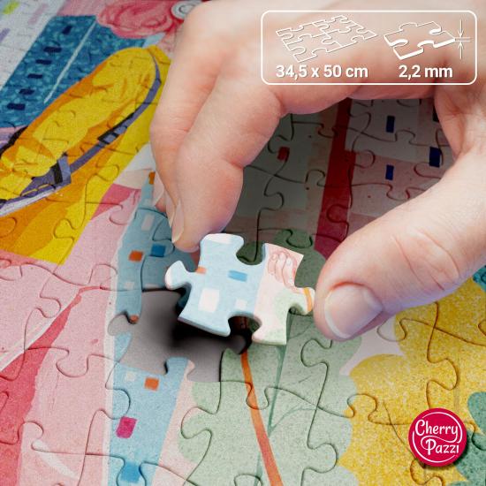 Puzzle Cherry Pazzi Stadtflair XXL 300 Teile