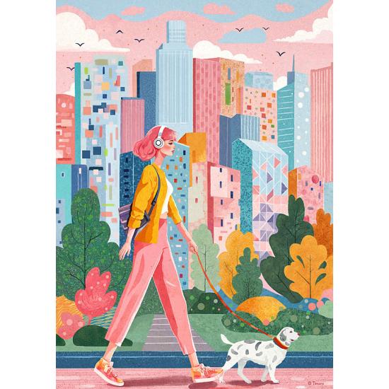 Puzzle Cherry Pazzi Stadtflair XXL 300 Teile